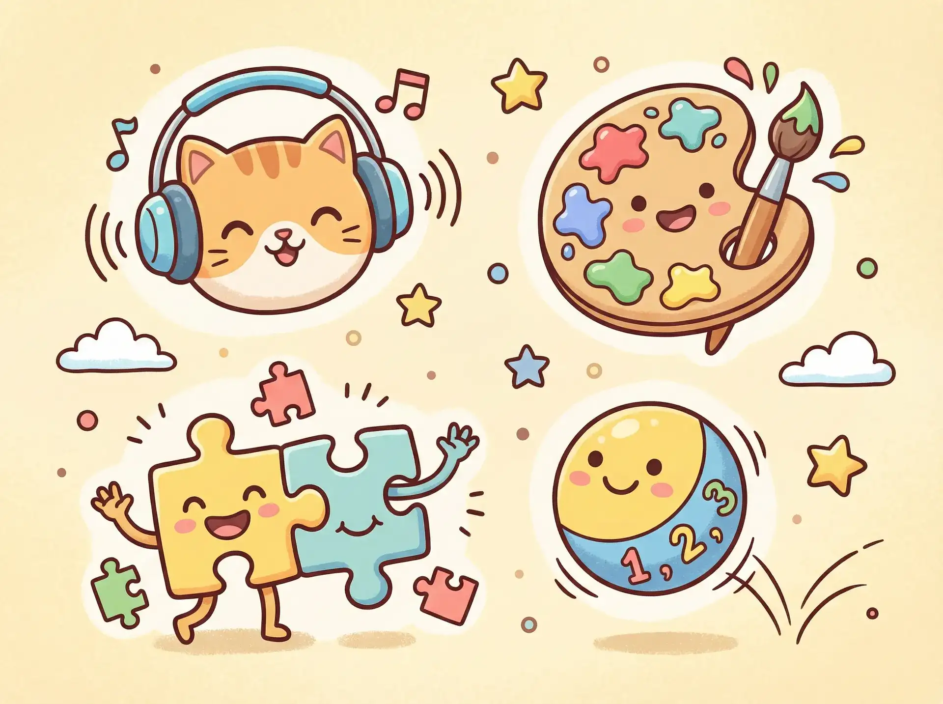 小朋友的手工作品 - ameri ichinose 益智创作
